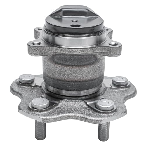 Image of Detroit Axle - 2pc Rear Wheel Bearing and Hubs Assembly for Nissan Sentra 2013 2014 2015 2016 2017 2018 2019, 5-Lugs