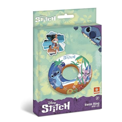 ICE TOYS Set mit Armlehnen und Donut für Kinder, Strand, Sommer, Pool (Stitch)