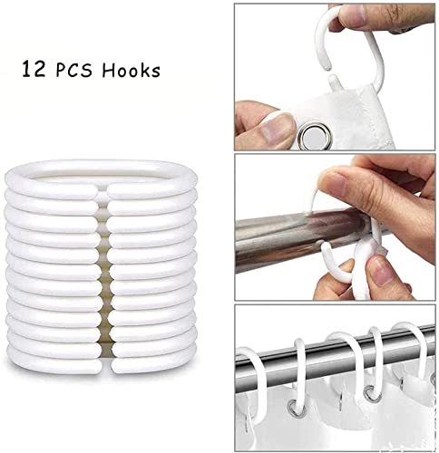 Dsnyu Bathtub Shower Curtain Liner, Colorful 60X78 Shower Curtain Liner, Geometric Patten Printed Polyester Shower Curtain #TOP5