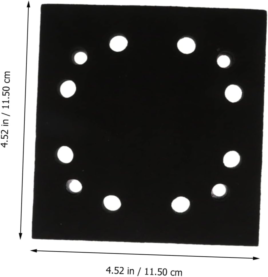 UPKOCH 4pcs Replacement Sander Pad Sanding Backing Plate Easy to Install for Electric for Woodworking and Preparation