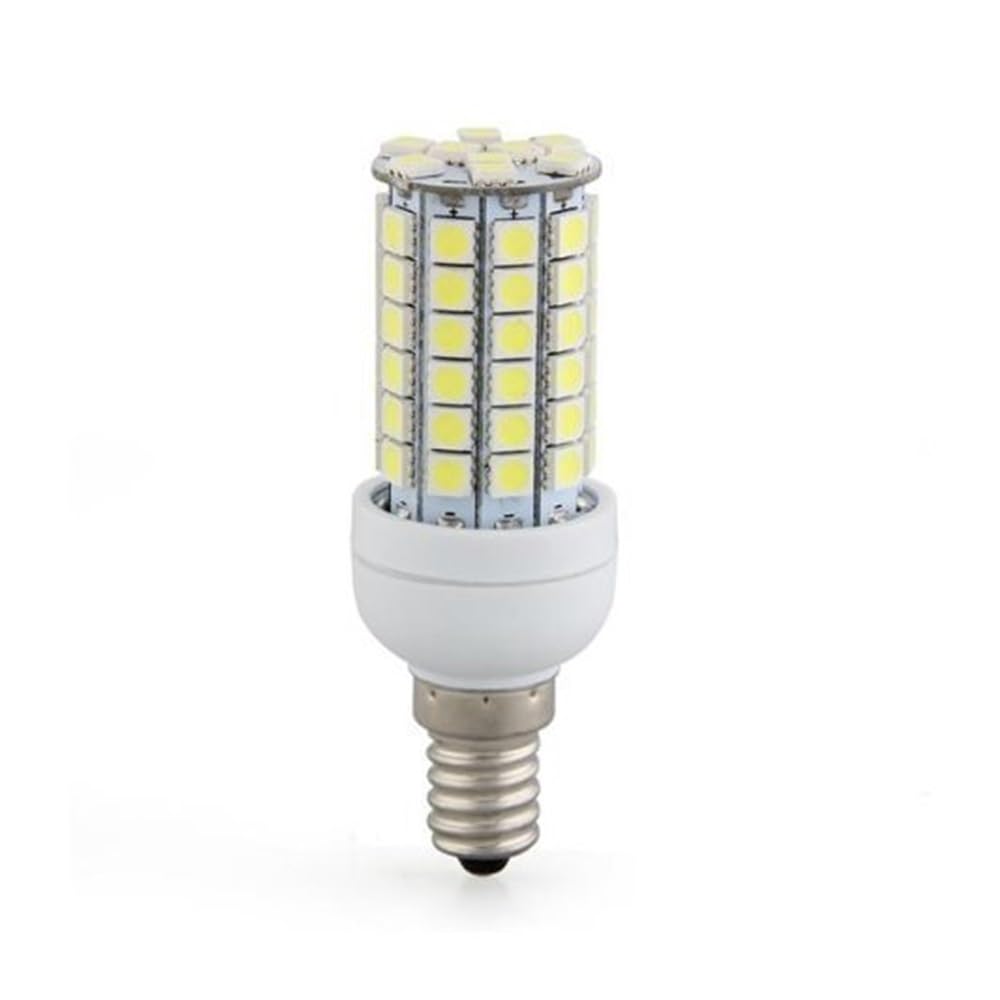NXCVBNKZJ KJXP Lighting, Pack of 10, LED Corn Bulb Lamp AC220-240V E14 6W 630LM 5050SMD-69LED LED Spotlight Light(White)