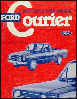 Cover of the 1980 Ford Courier Truck Repair Shop Manual