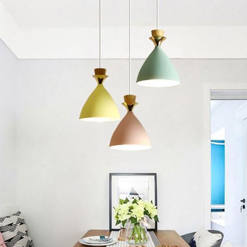 Lustre moderne salon suspension style industriel métal E27 - 2