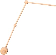 Wooden Crib Mobile Arm - Crib Mobile Holder, Arm Nursery Mobile Hanger DIY Baby Crib Mobile Hanger for Crib Nursery Decor Infant Toy Gift