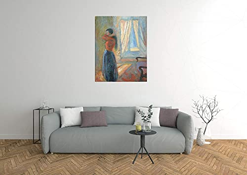 Image of Tallenge -Set of 10 Edvard Munch Paintings Small Poster(Paper,12 x 17 inches, Multicolour)
