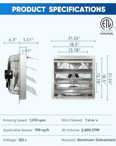Solar Powered Roof Vent Fan
