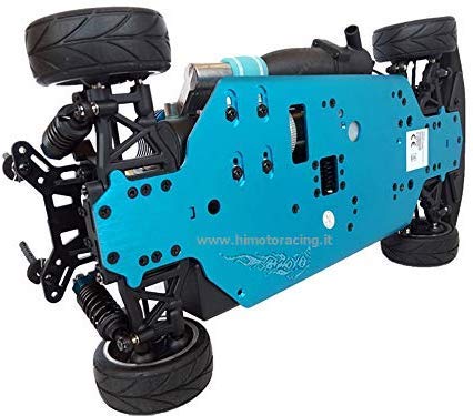 Generico AUTO A SCOPPIO RADIOCOMANDATA TAIPAN ON ROAD 2 MARCE MOTORE 3cc 1:10 4WD RTR HI9103