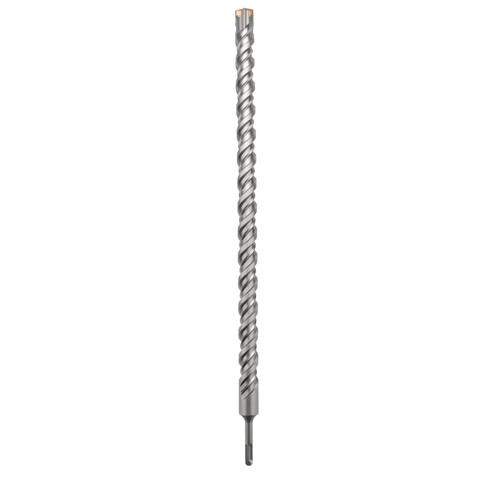 Broca SDS Plus 40 x 600 mm, martillo perforador con 4 cortes de carburo de tungsteno, broca para hormigón ideal para perforar en piedra, hormigón, piedra natural, mampostería