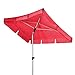 Doppler ACTIVE – Rechteckiger Sonnenschirm für Balkon und Terrasse – Knickbar – 180x120 cm – Rot