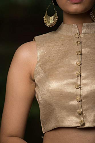 Women's Party Wear Stitched Readymade Bollywood Designer Indian Style Padded Blouse for Saree Choli Crop Top2