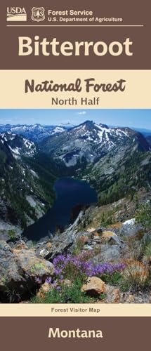 Bitterroot National Forest, North Half (Montana) Visitor Map