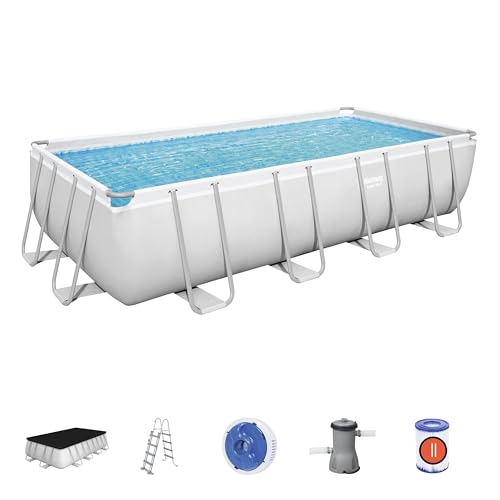 Bestway 56670-3 Piscina Fuori Terra Power Steel da 488x244x122 cm