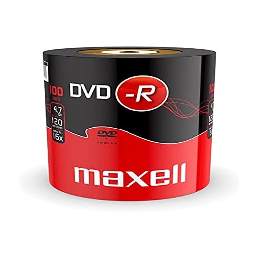 Maxell DVD-R 4.7GB 100 Pack