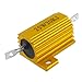 Aexit 25 Watt Fixed Resistors Power 5% 20K Ohm Resistance Value Single Resistors Aluminum Resistors