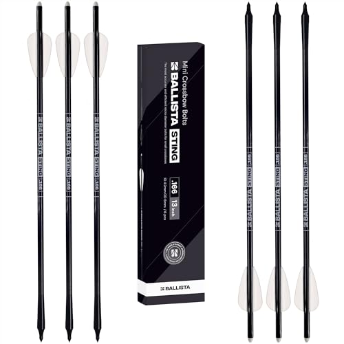 BALLISTA Sting Mini Crossbow Bolts 6.0mm, Pack of 6