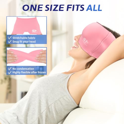 Image of Migraine Relief Cap, Soothing Headache Ice Face Mask Products