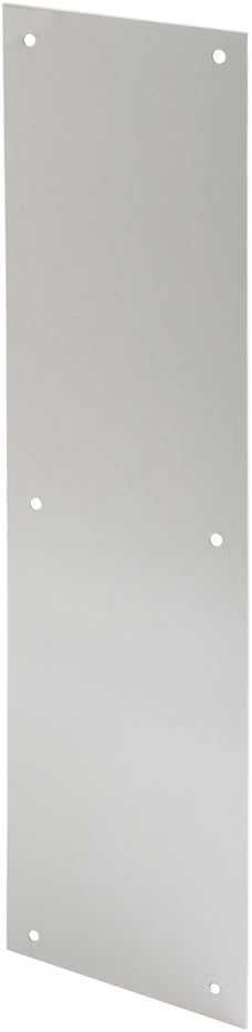 Prime-Line J 4718 Push Plate, 3-1/2 In. x 15 In., 628 Satin Aluminum (Single Pack)