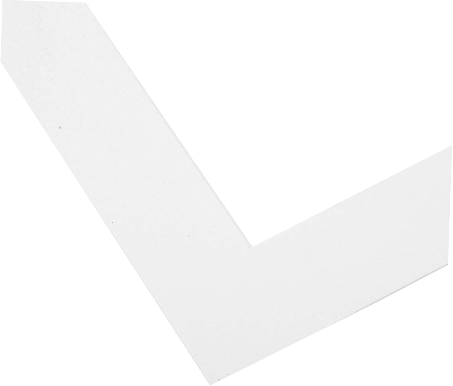 Uonlytech 20pcs Pre-Cut Picture Mats for Photos Mat Board Core Frame Matting for Enhanced Photo Display and