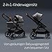 Maxi-Cosi Zelia Select Trio, Baby Kinderwagen 3 in 1 mit Kindersitz, 0–4 Jahre (0–22 kg), Einhändig Klappbar, Kompaktes und Wendbares Kinderwagen Set, Mit CabrioFix S i-Size-Kindersitz, Grau