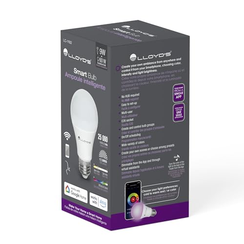 El Mejor Listado de Focos Inteligentes Walmart los más recomendados. 9 Focos Inteligentes Walmart marca Lloyd's (3)