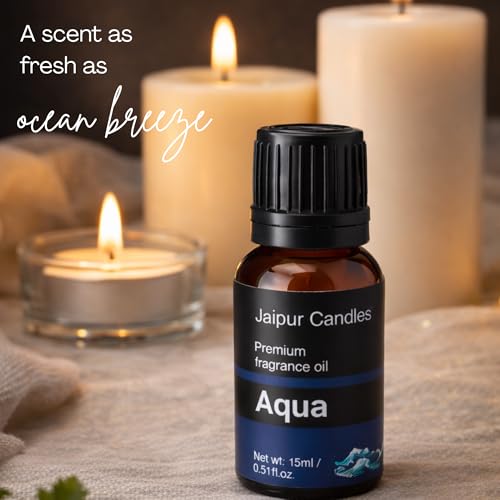 Image of Fragrance Oil | 15 ml | Aroma Oil for Home Fragrance | Best for Aromatherapy | Use in Diffusers, Candles, Air Fresheners (15ML, Aqua)
