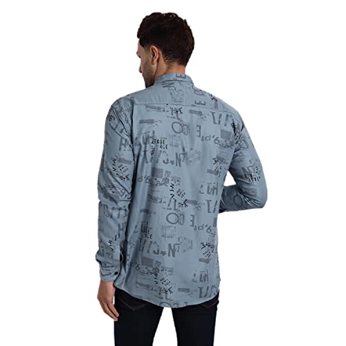 Image of Majestic Man Printed Slim Fit Casual shirt for men