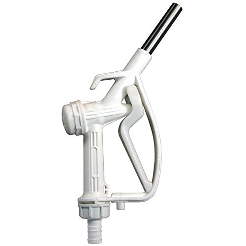 American Lubrication Equipment TIM-DEF-50 Nozzle, Polyethylene, White, 3/4" Barb Inlet