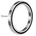 uxcell 6815-2RS Deep Groove Ball Bearings 75mm Inner Dia 95mm OD 10mm Bore Double Shielded Chrome Steel Z2
