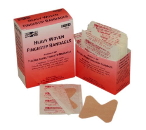 First Aid Only 1-950 Woven Fingertip Bandage (Box of 50)
