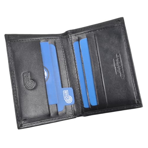 Portefeuille mixte noir Inter 153653, accessoire de voyage compact en taille unique - 5