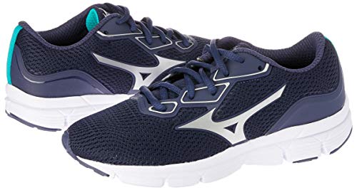 Tênis Esportivo Glow GS, Mizuno, Meninos, Azul, 35