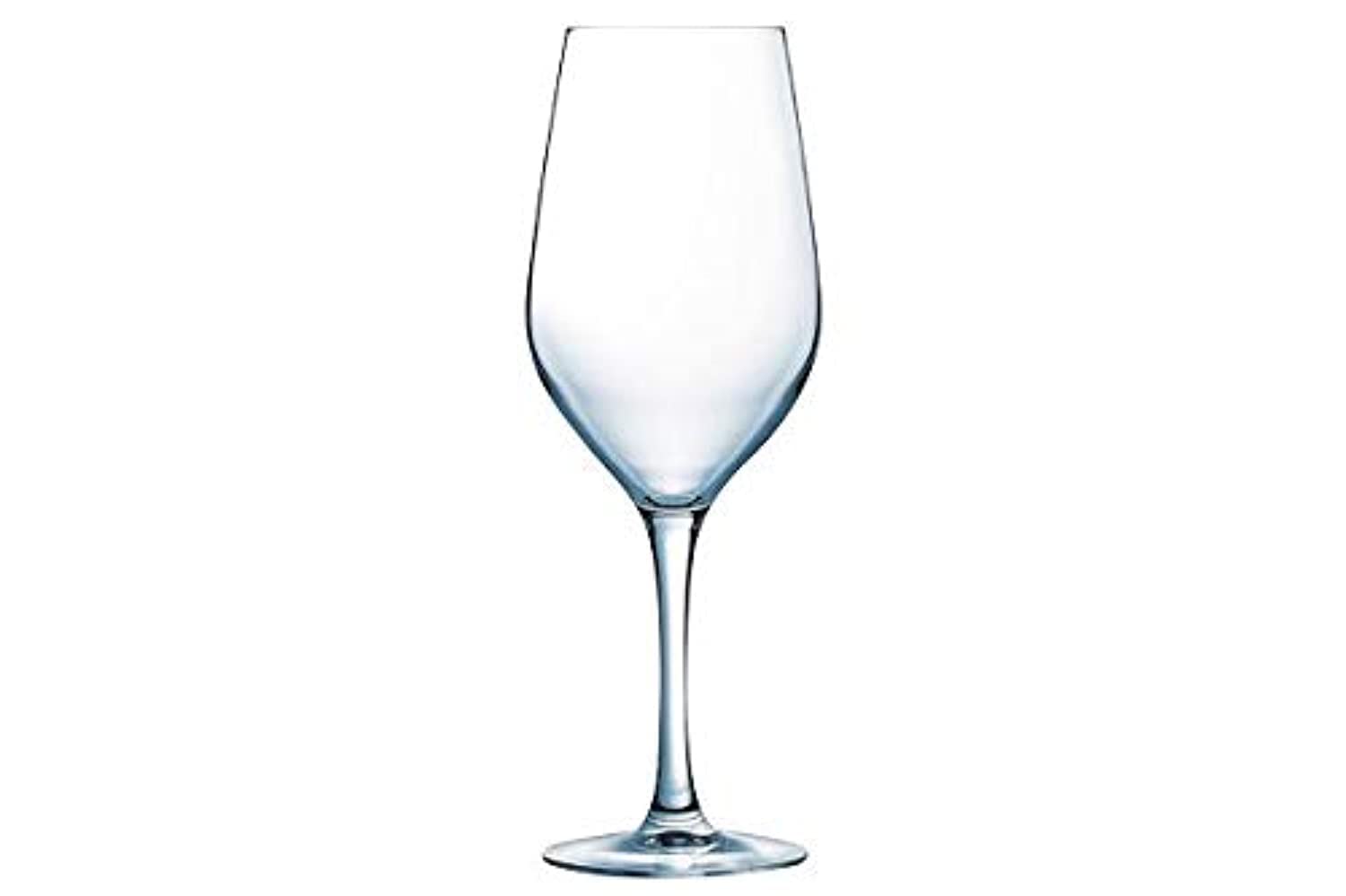 Verres à Vin Arcoroc H2007 - Lot De 6, Capacité 350 Ml, Verre Trempé, Bord Ultra-fin, Lavable Au Lave-vaisselle