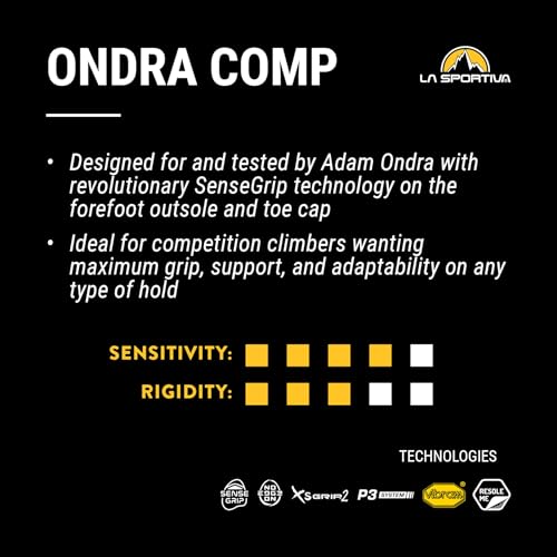 La Sportiva Adult Ondra Comp Performance Rock Climbing Shoe3