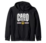 Amor Cabo Verde con Bandera de Cabo Verde Emblema Independencia Sudadera con Capucha