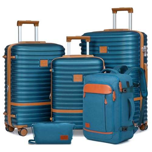 Joyway Expandable Luggage Sets 5 Piece, Lightweight Hard