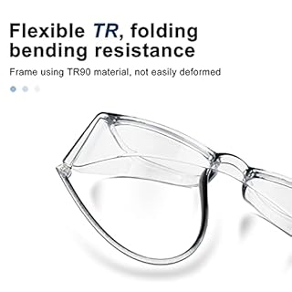 Anti Fog Safety Glasses Safety Goggles, Blue Light Blocking Glasses for Men Women,UV Protection Protective Eyewear with Clear Lenses (DSCHM9-H)