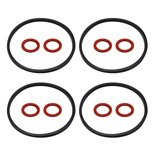 OXCANO 4PCS Black Limited 16010-883-015 Bowl Gasket Kit Carburetor Gasket Lawnmower Parts Carburetor Parts Compatible with Honda Gcv160 Gcv190 G150 G200 G300 G400 Gc135 Gc160 Gc190