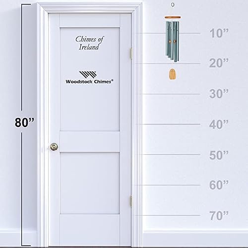 Woodstock Chimes Signature Collection, Chimes Of Ireland, 25'' Wind Chime, World Music Wind Chimes For Outdoor, Patio, Home Or Garden Décor For St Patricks Day Decorations (Wcci) #TOP4