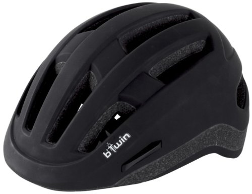 Btwin Urban-7 Helmet, Adult (Black), 1281181-image-3