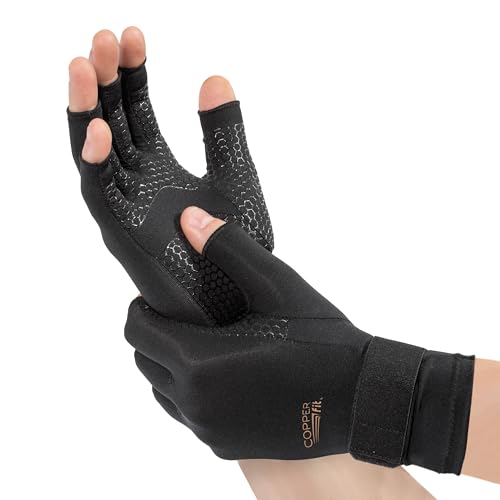 Copper Fit Hand Relief Compression Gloves, 2XL by Copper Fit - Used condition - US$17.74