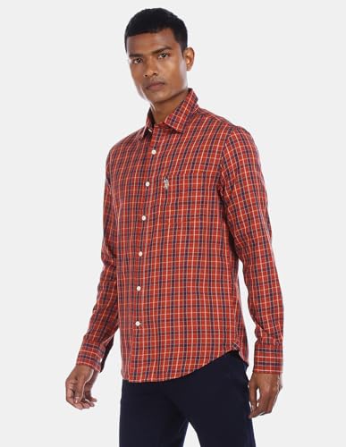 Image of U.S. POLO ASSN. Men's Cotton Regular Casual Shirt