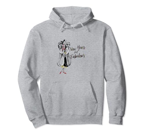Sweat à capuche Cruella Disney 101 Dalmatiens pour le Nouvel An