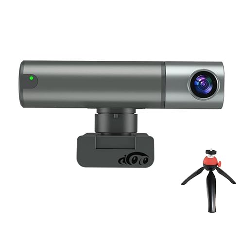 NLKVDEO aicoco Computer Camera Smart Live Streamcam Gesture Control AI Face Recognition 2K HD Web Camera USB Computer Camera for Zoom/Skype/Facebook