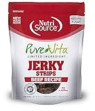 Nutri Source Limited Ingredient Jerky Dog Treats, Beef, 4 oz