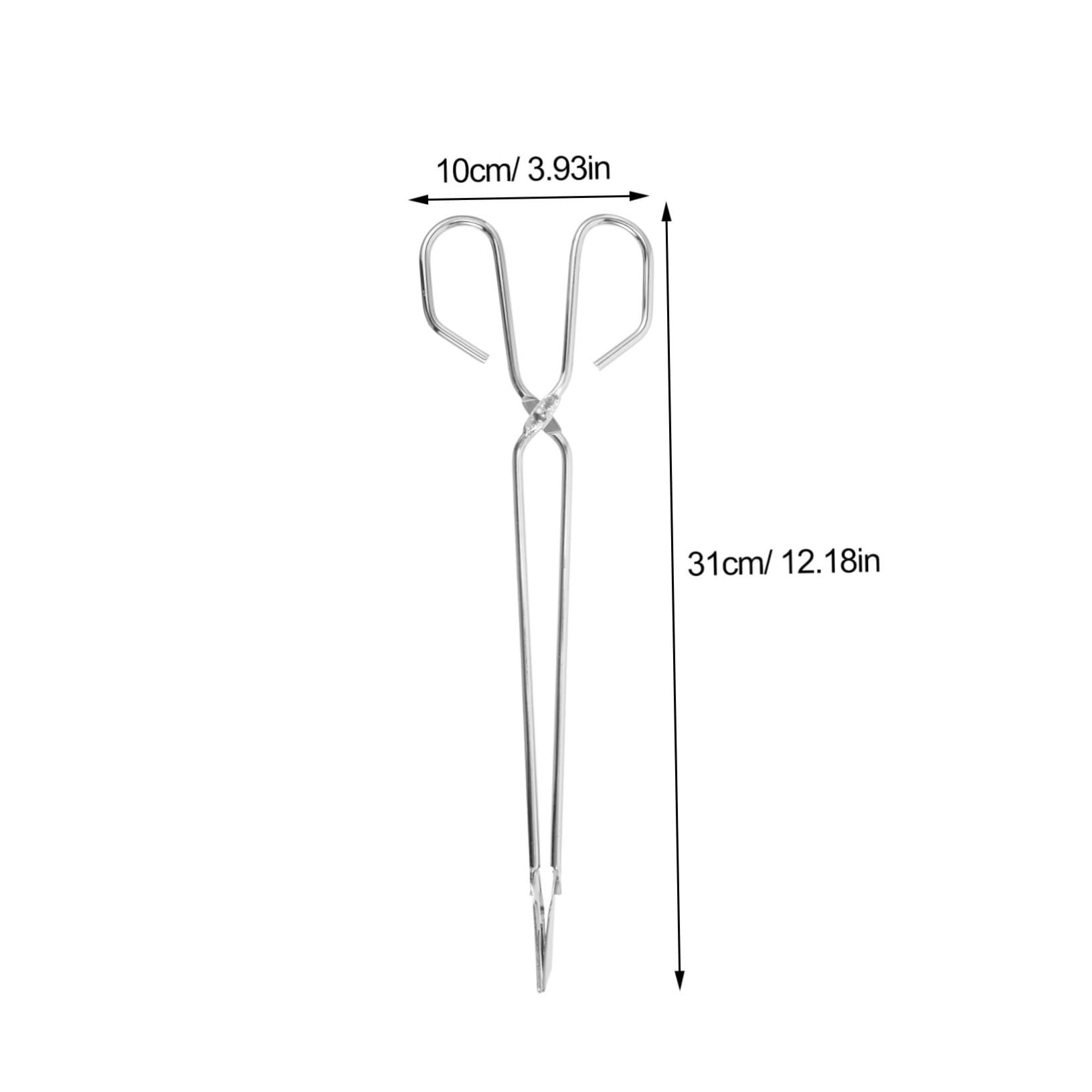 Luxshiny Fireplace Tongs for Outdoor Use Heavy-duty Log Grabber Thick Handles for Campfires and Bbq Efficiently Move Firewood and Charcoal Design for Handling