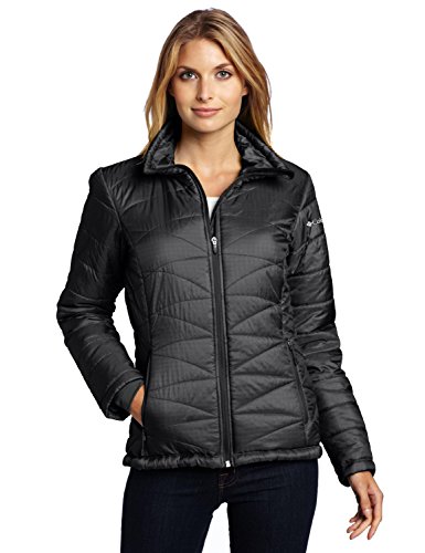 Columbia Women's Morning Light Insulated Omni-Heat Jacket-Black-Small