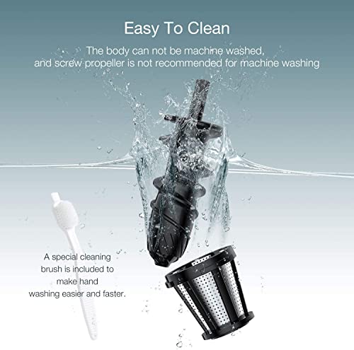 Wheatgrass Juicer Machines, Kedemas Cold Press Masticating Juicers For Home, Easy To Clean And Quiet Motor, Reverse Function, Slow Juicers Maker With Juice Cup And Brush For Vegetables And Fruits #TOP7