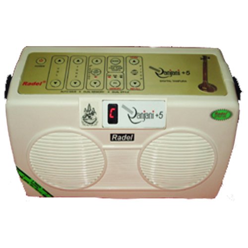 Calcutta Musical Depot Radel Digital Tanpura Ranjini +5 - Image 1
