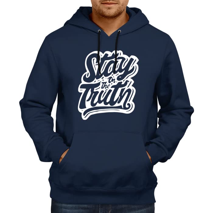 Image of Casual,Stylish Wedding Staytruth Full Sleeve Huddies for Mens
