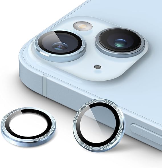 ORIBOX Camera Lens Protector Compatible for iPhone 15/15 Plus, Individual Metal Ring 9H Hardness Scratchproof Protector, Stylish Accessories, Case Friendly (Blue) (B0D3LW9PPM) Amazon Price History, Amazon Price Tracker